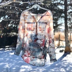 Aratta Silent Journey floral blouse